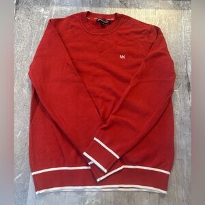 Michael Kors Red Crewneck Sweater for Men